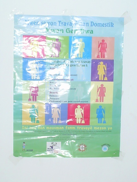 Domestic worker rights poster
