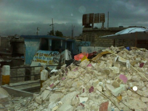 Destruction in Delmas